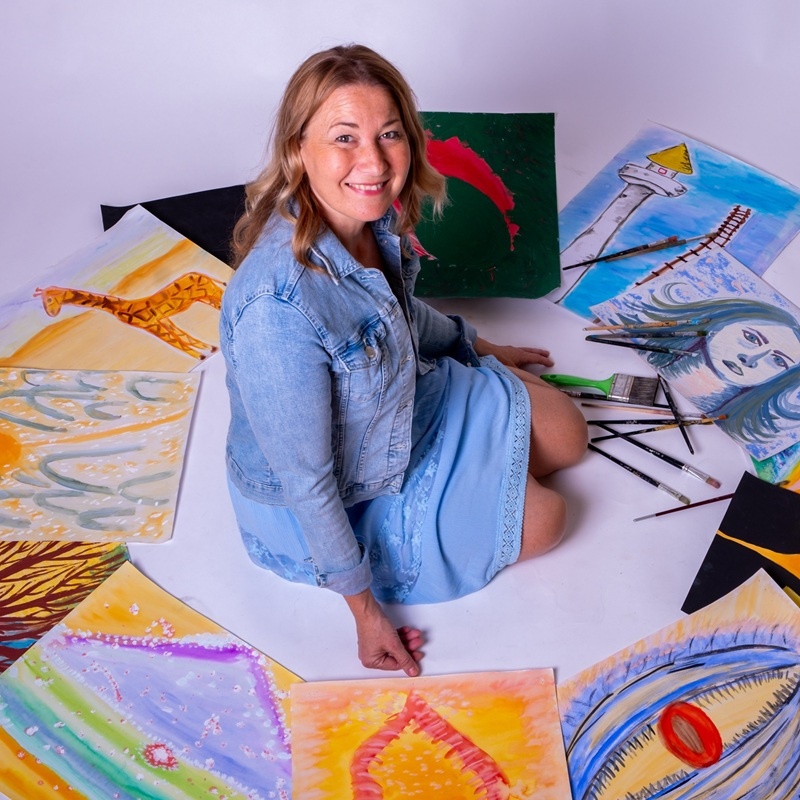 Obrazy z arteterapeutických setkání